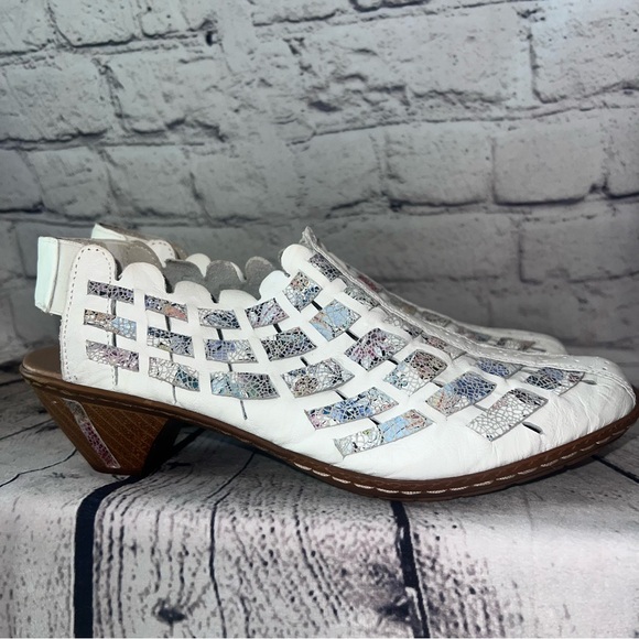 Rieker 46778 Sina Women's Heels‎ Sling-Backs, Anti-Stress Comfort Size 40 - Picture 2 of 10